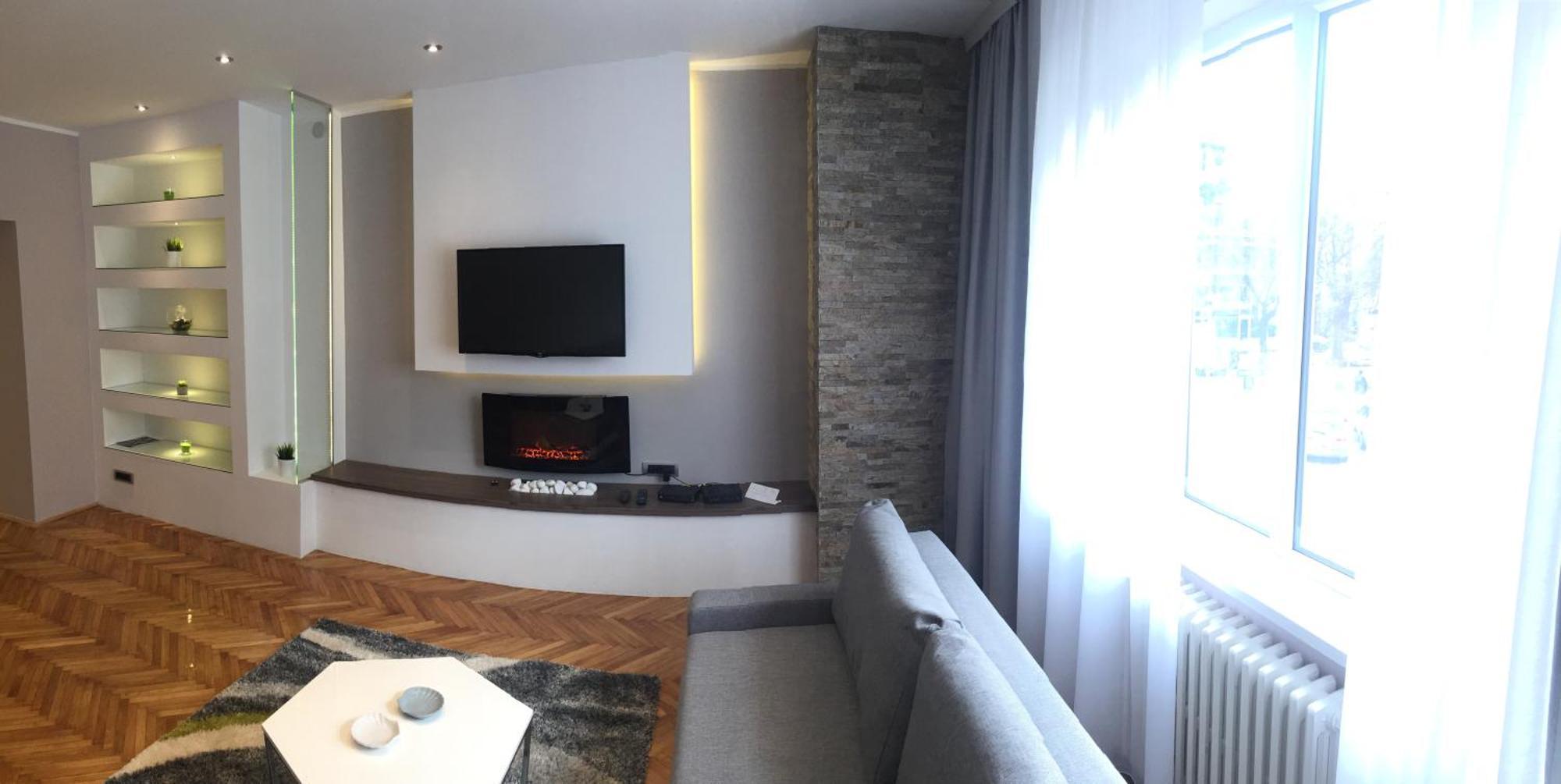 Chimney Modern Apartment โนวีซาด ภายนอก รูปภาพ